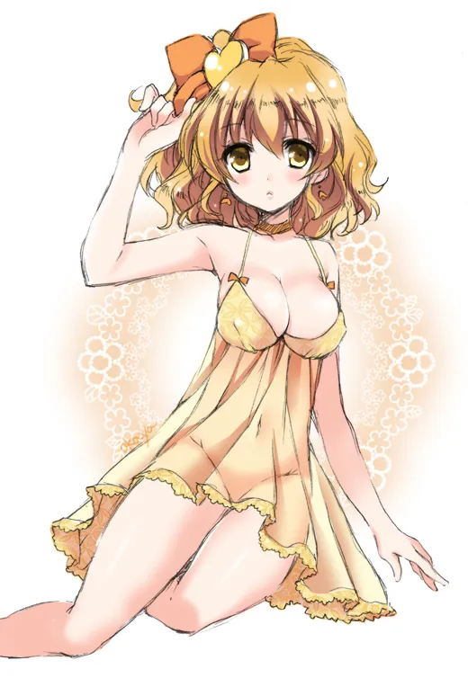Yamabuki Inori, Cure Pine by Okayashi