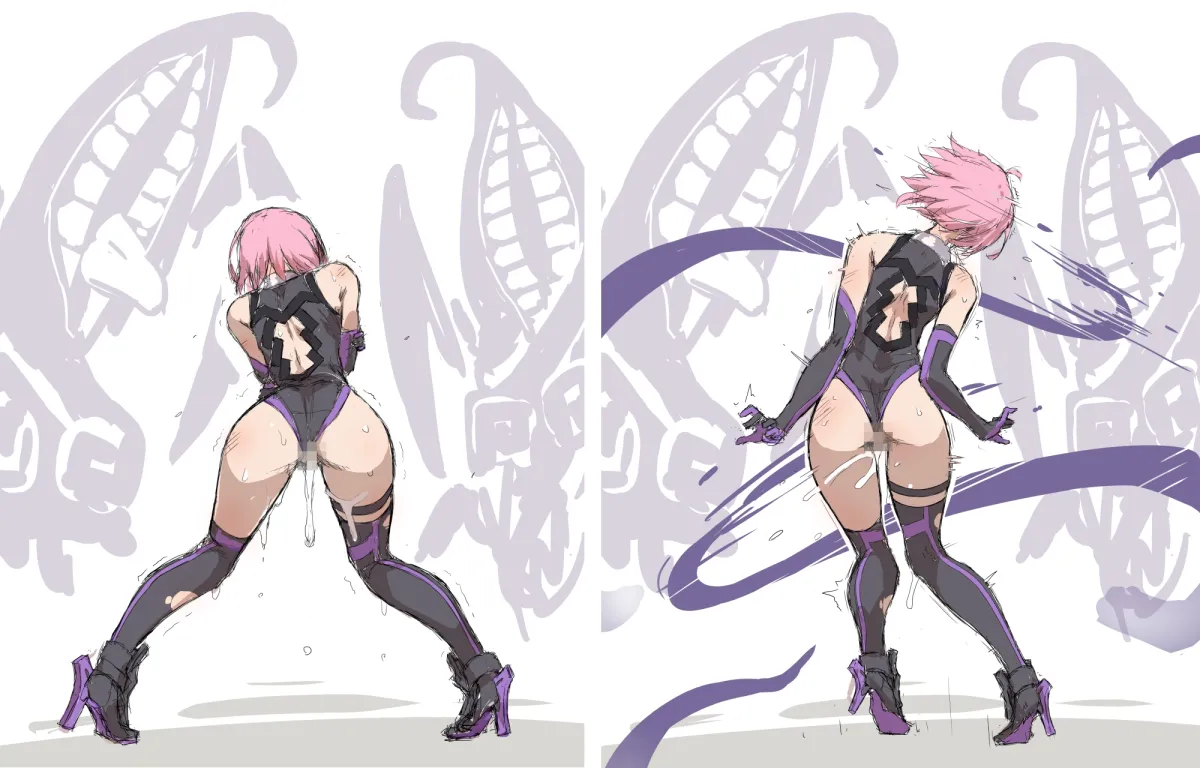 Mash Kyrielight, Mash Kyrielight (Demi-Servant) by Puge