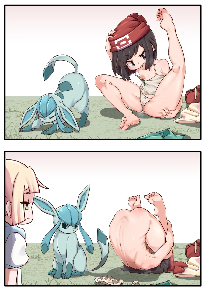 Lillie (Pokemon), Selene (Pokemon) by Lemon Snail