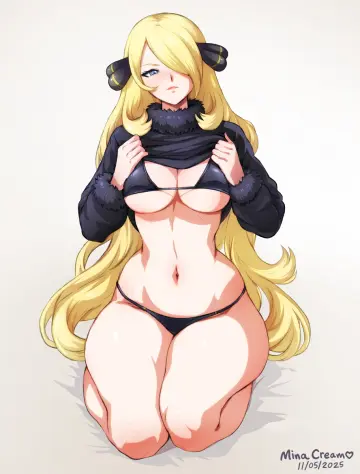 Cynthia (Pokemon) rule 34