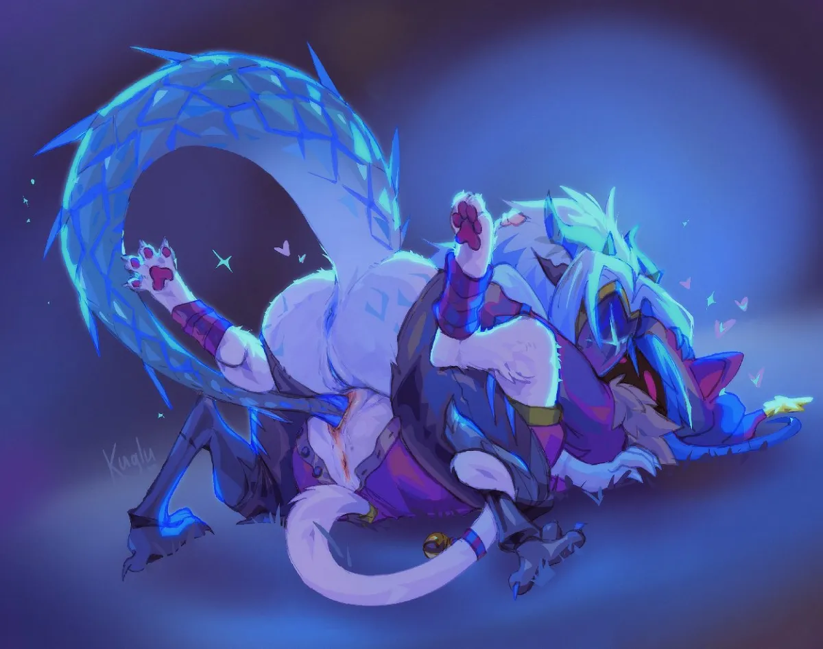 Kindred (League), Lamb (League) by Kuglu (Kugluu)