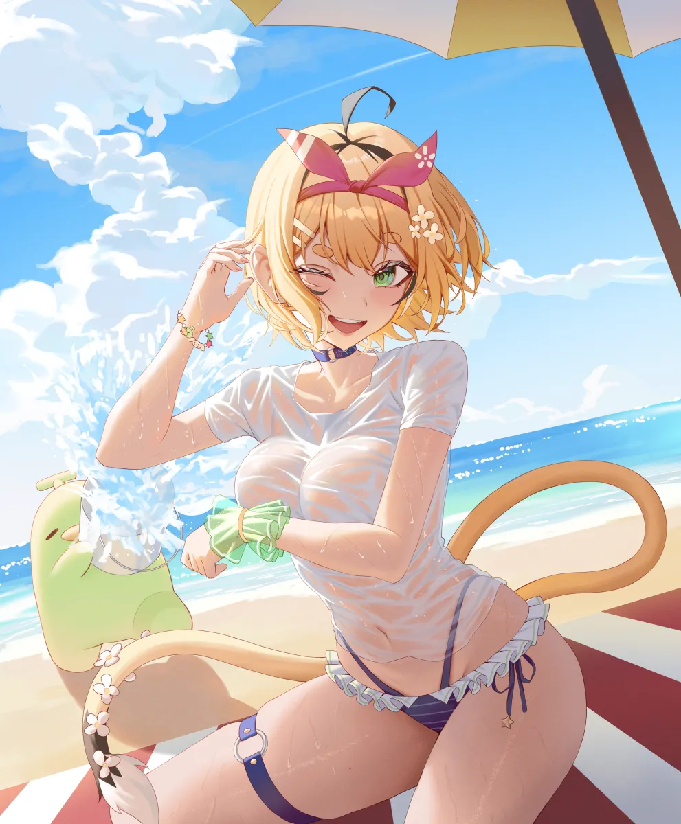 Dooby, Dooby (Summer) by Yubbiidraw