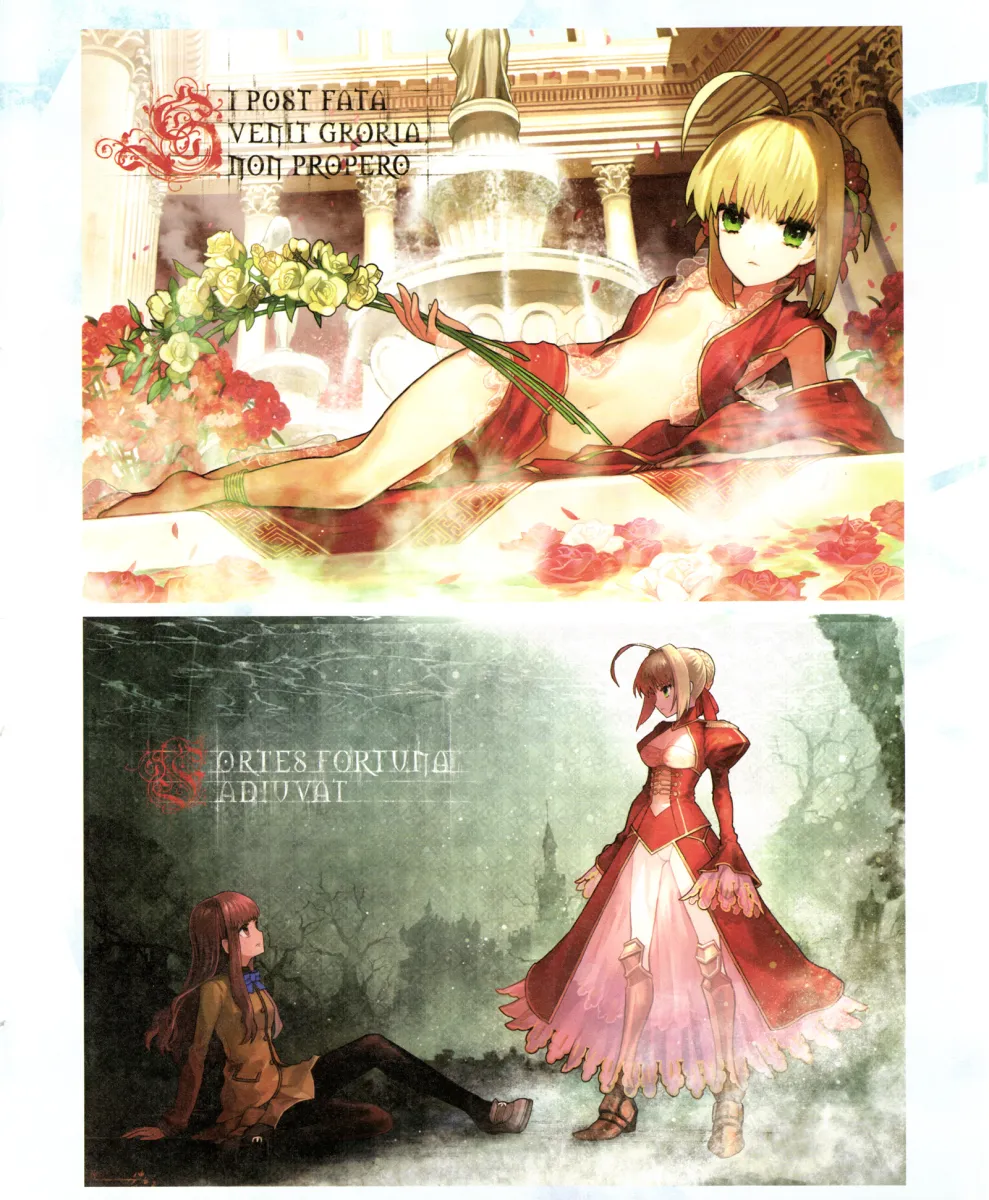 Nero Claudius (Fate), Nero Claudius (Fate/Extra) by Wada Arco