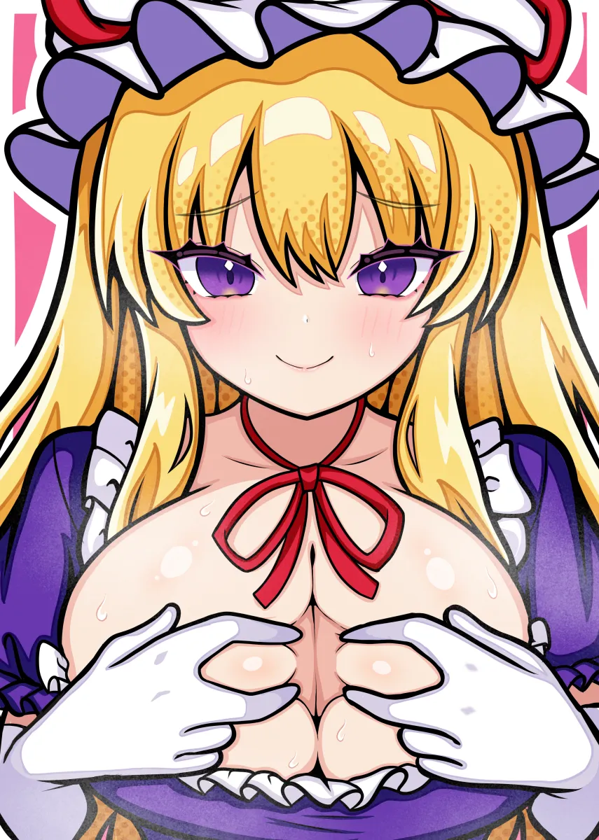 Yakumo Yukari by Kukurukurukuru