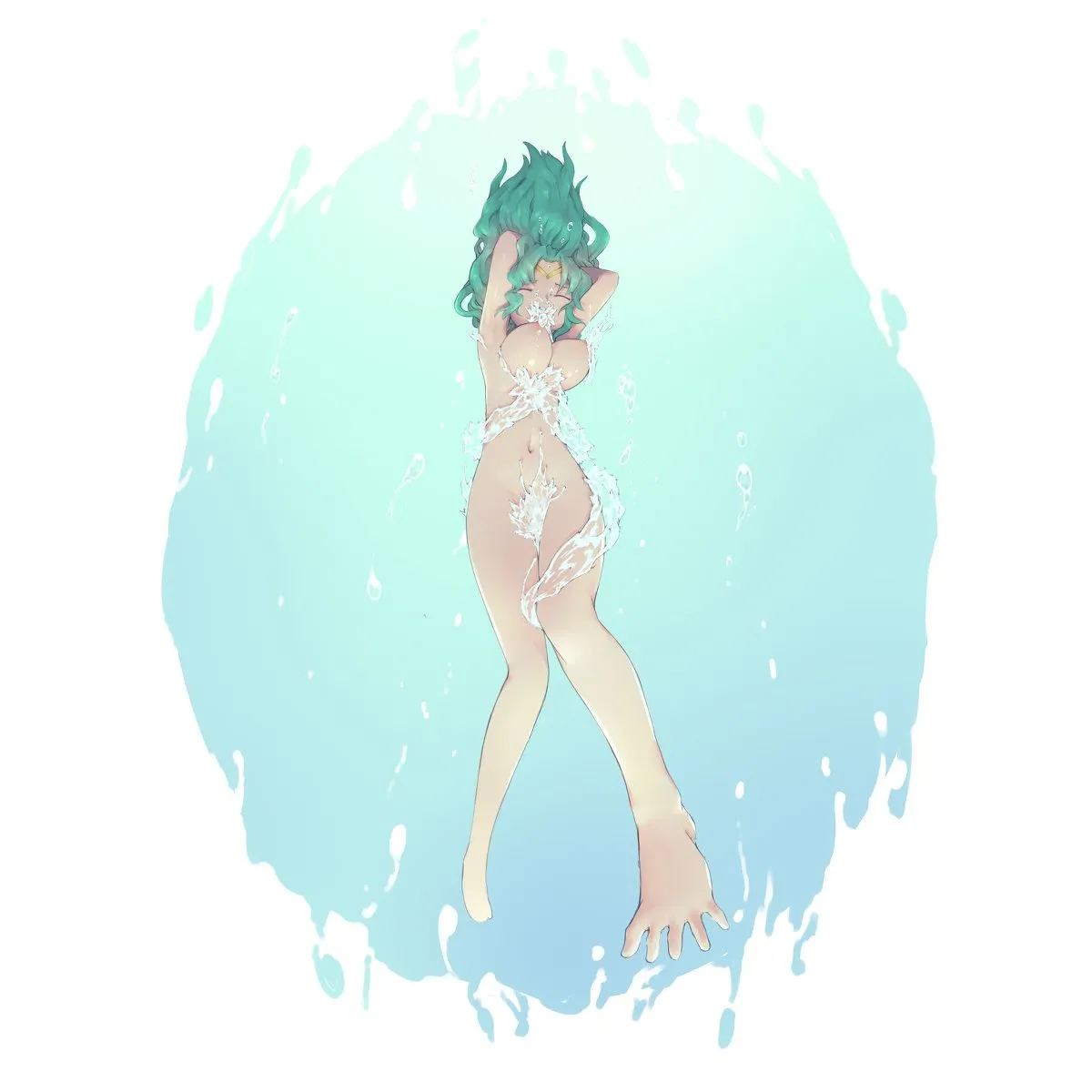 Kaiou Michiru, Sailor Neptune by Rou (Rou22)