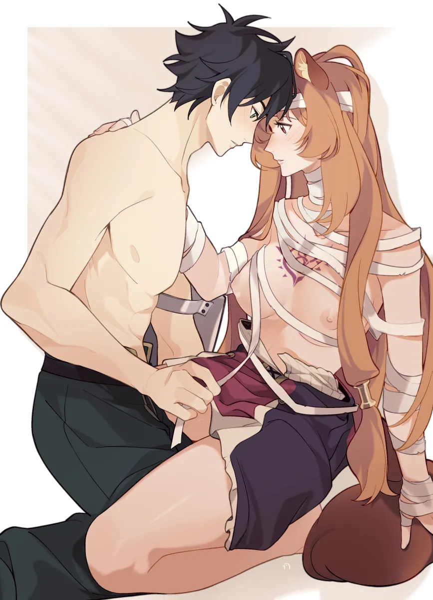Raphtalia, Iwatani Naofumi by Dice657523