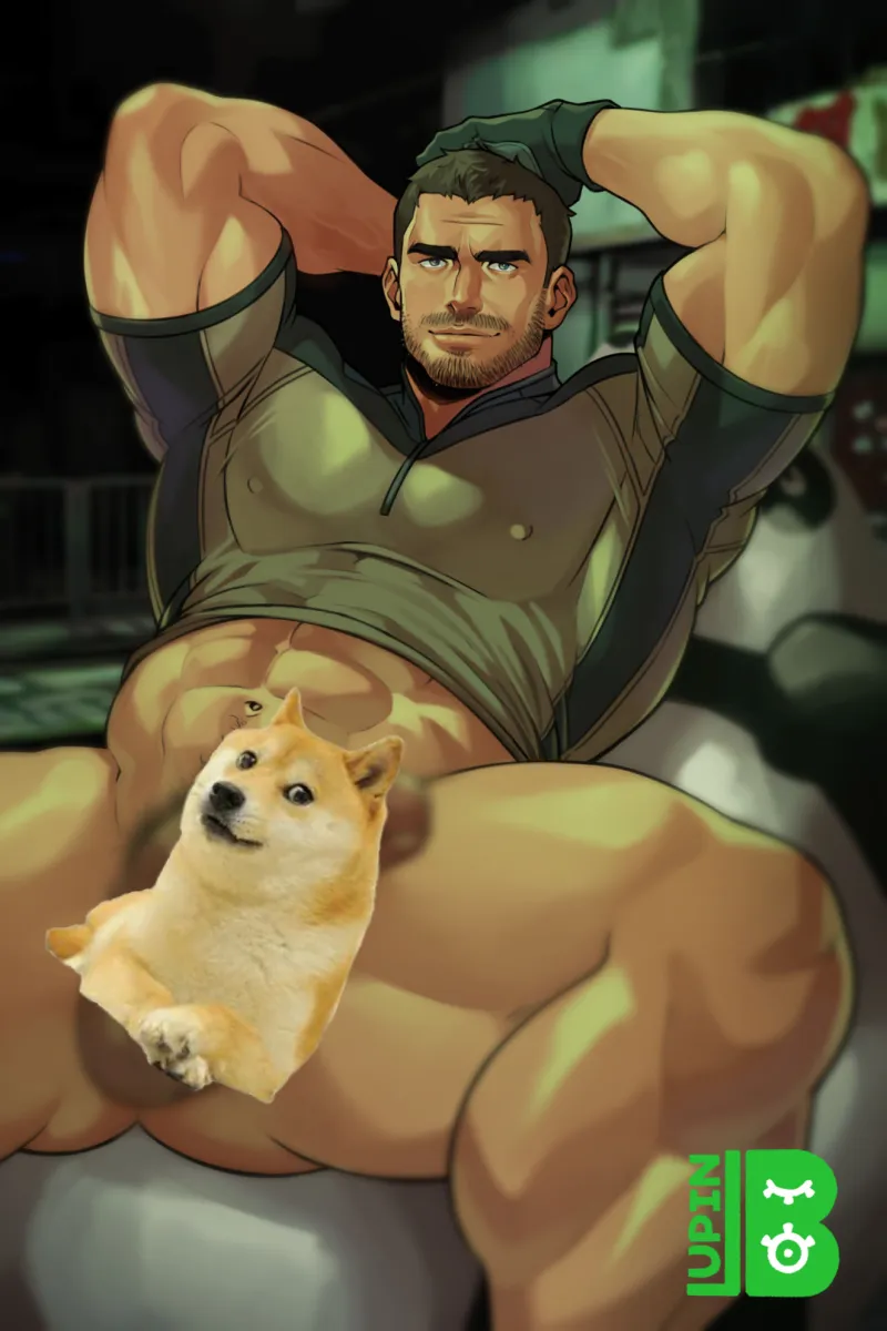 Chris Redfield, Cheemsburger (Doge) by Lupin Barnabi