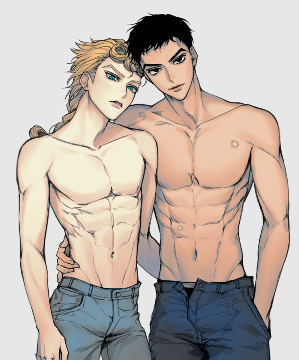 Giorno Giovanna, Guido Mista by Ranch Jjba