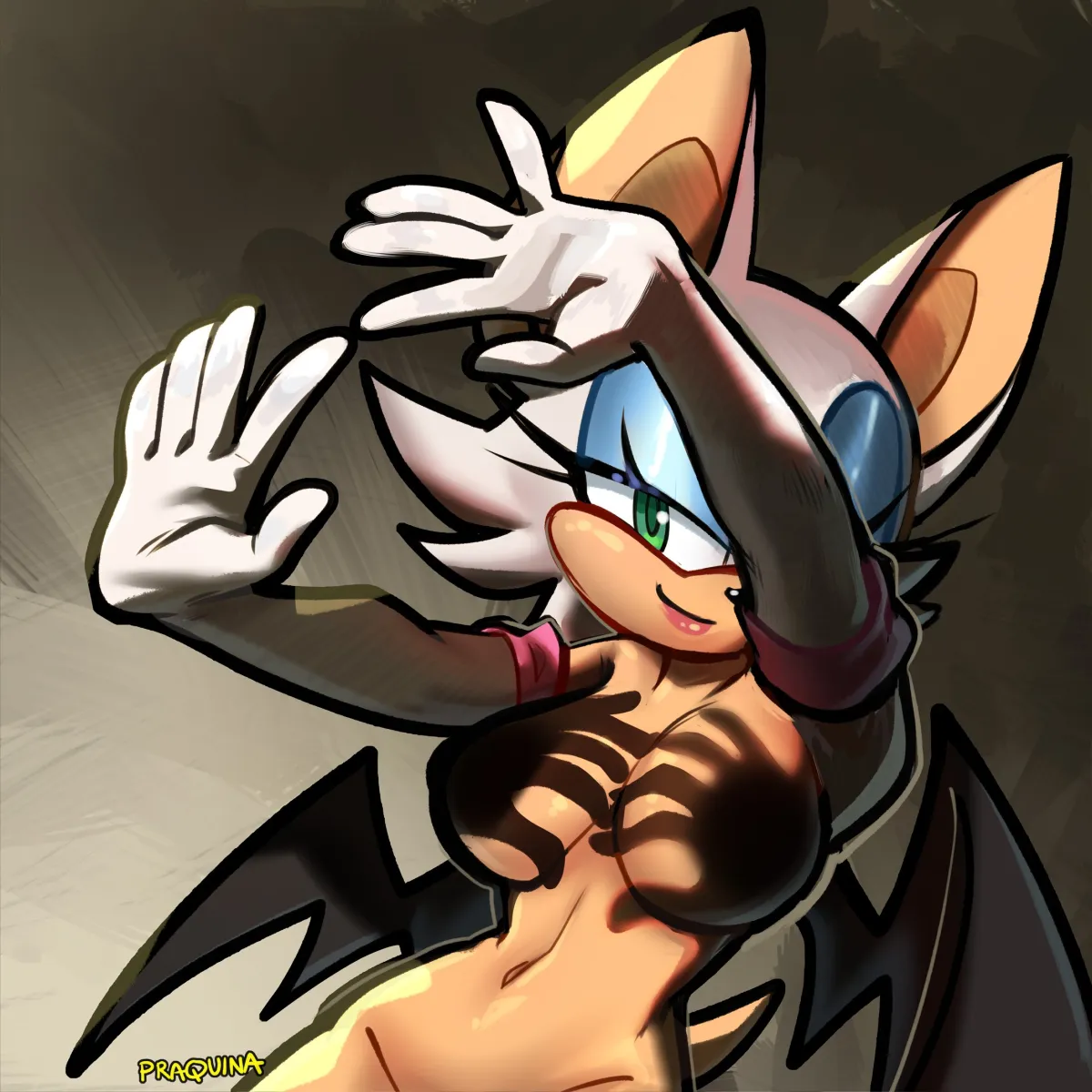 Rouge The Bat by Praquina