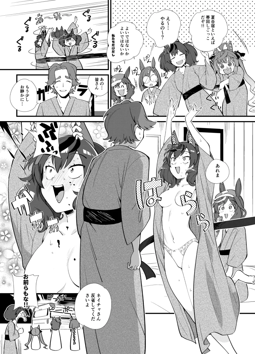 Nice Nature (Umamusume), Twin Turbo (Umamusume) by Tsubaki09