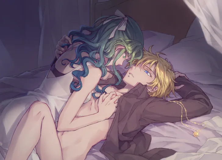Ten'ou Haruka, Kaiou Michiru by Nezumipl