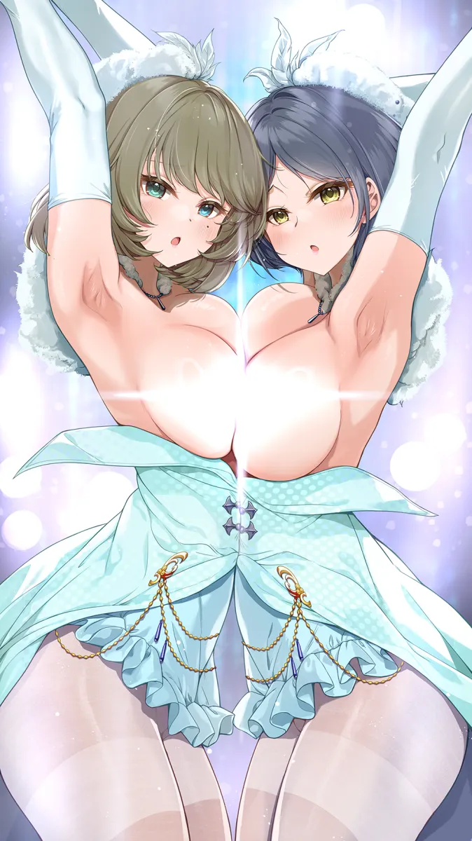 Takagaki Kaede, Hayami Kanade by Mk (Mod0)