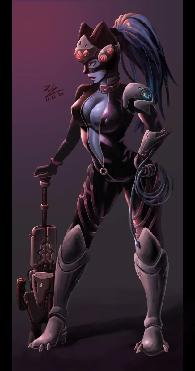 Widowmaker (Overwatch), Catwoman by Jan (Pixiv3327606)