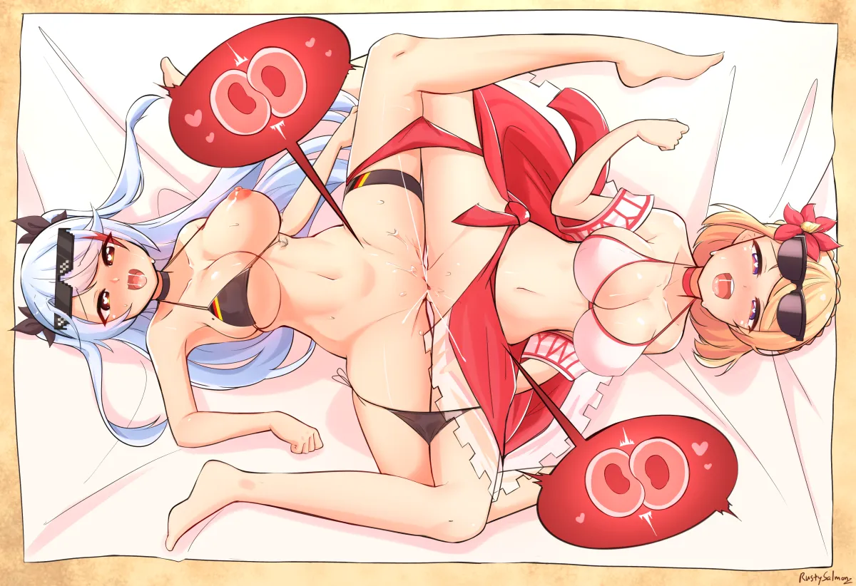 Prinz Eugen (Azur Lane), Prinz Eugen (Unfading Smile) (Azur Lane) by Rustysalmon