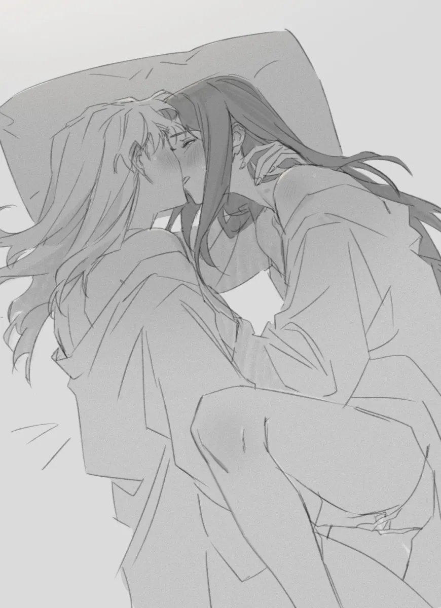 Kuga Natsuki, Fujino Shizuru by Guri Gom