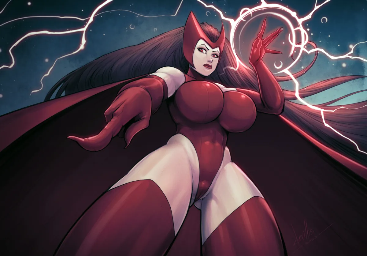 Scarlet Witch, Wanda Maximoff by Devilhs