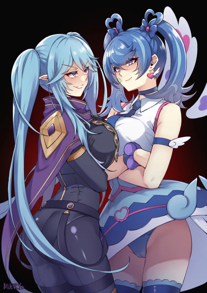 Zaizen Aoi, Blue Angel (Yu-Gi-Oh!) by Mibry (Phrysm)