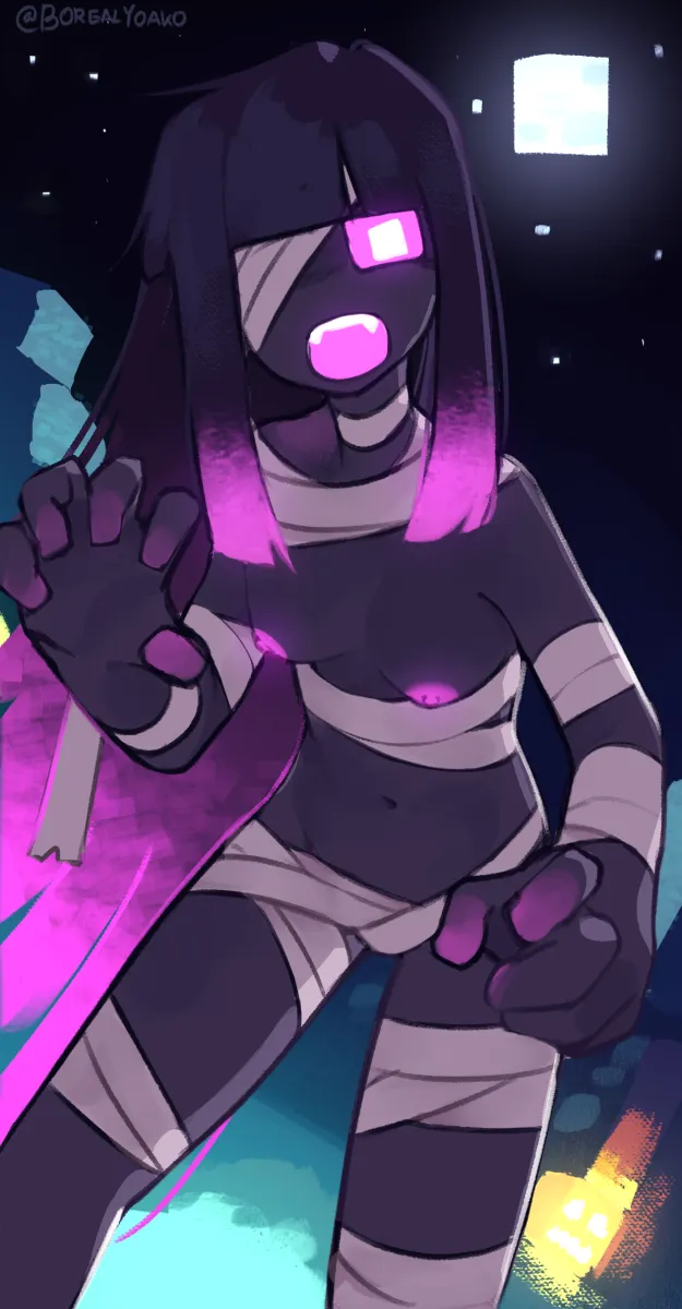 Enderman, Floyd (Yoako) by Yoako