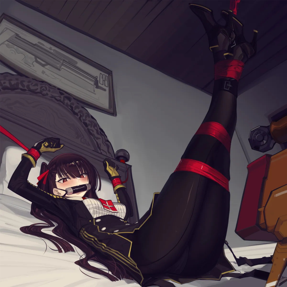Wa2000 (Girls' Frontline), Dinergate (Girls' Frontline) by Cad (Caddo)