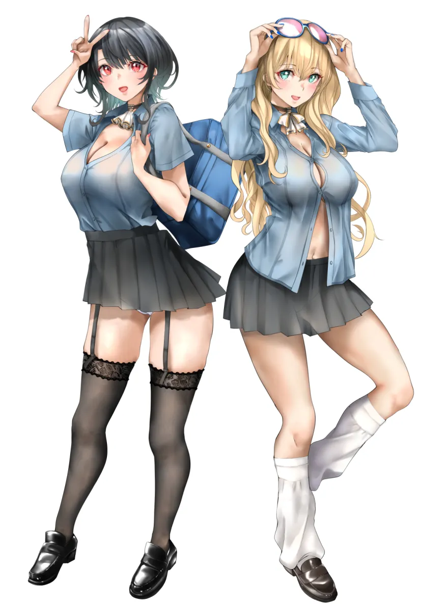 Atago (Kancolle), Takao (Kancolle) by Tororo Ten