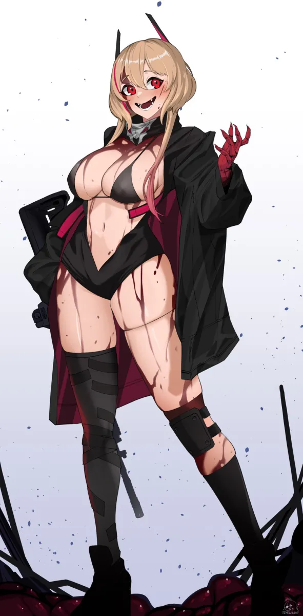 M4 Sopmod Ii (Girls' Frontline), Soppo (Girls' Frontline 2) by Darkpulsegg