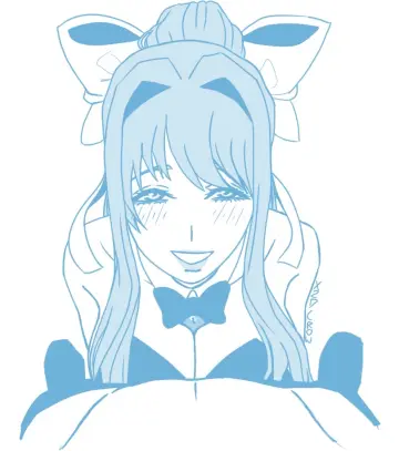 Monika (Doki Doki Literature Club) rule 34