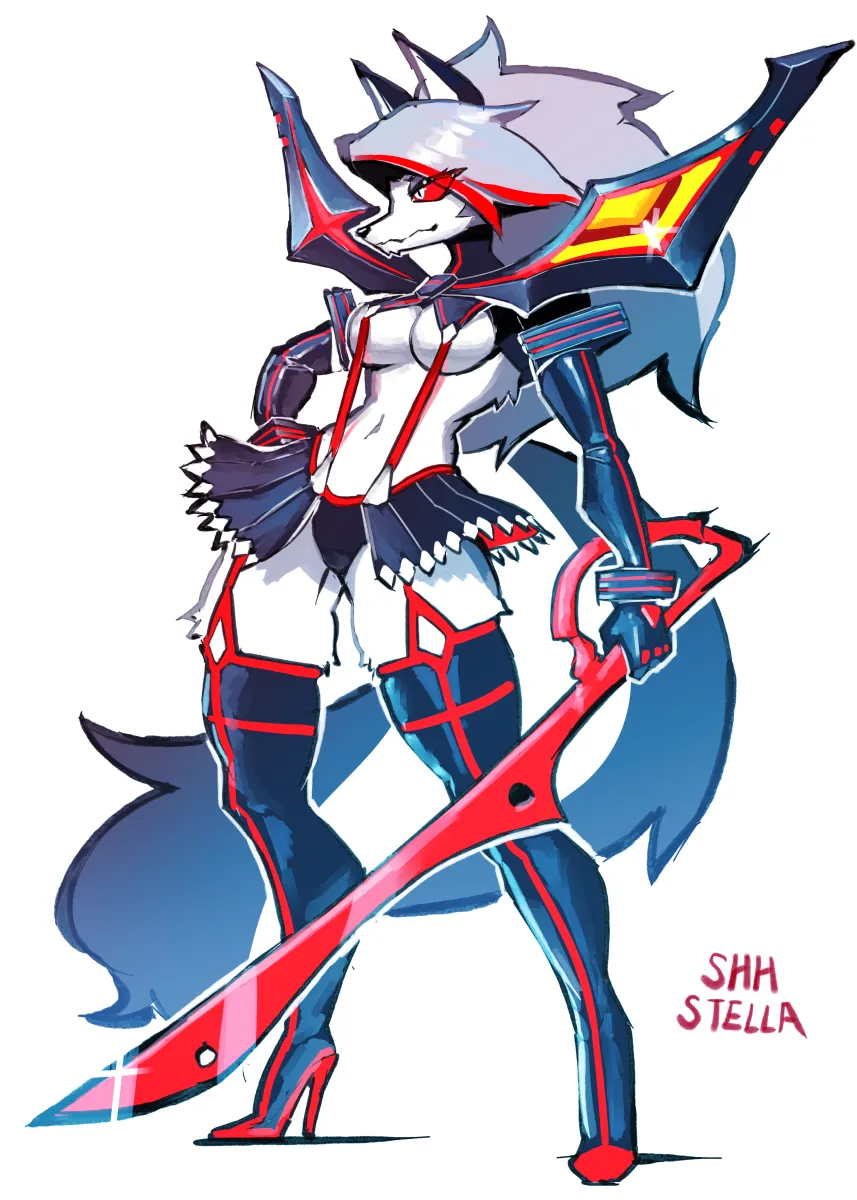 Matoi Ryuuko, Senketsu by Shu-Stella