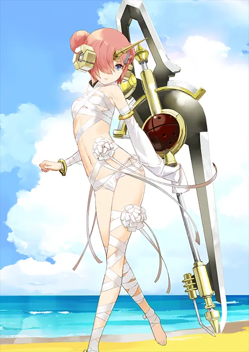 Frankenstein's Monster (Fate), Frankenstein's Monster (Swimsuit Saber) (Fate) by Okazaki Takeshi