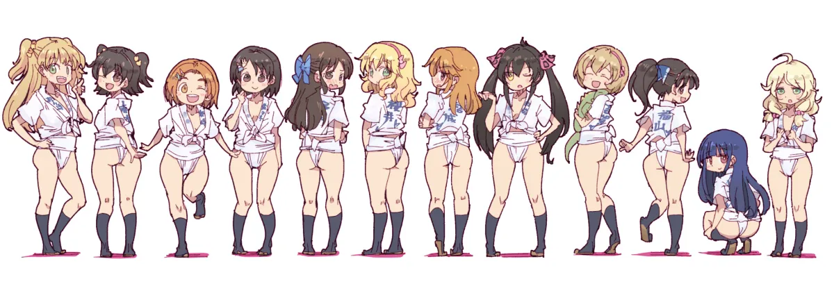 Tachibana Arisu, Sakurai Momoka by 4040 (Abonriya)