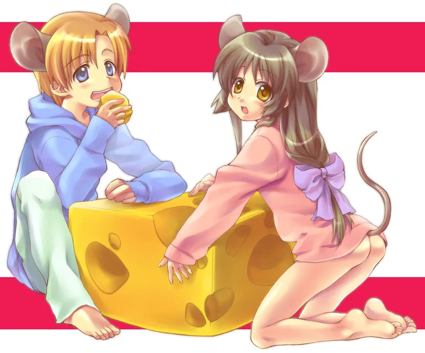 Ibuki Fuuko, Sunohara Youhei by Satomi Yoshitaka