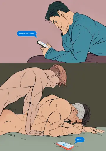 Looking At Phone