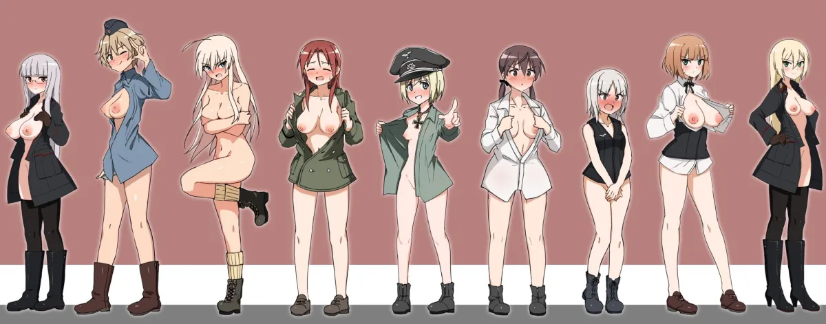 Erica Hartmann, Gertrud Barkhorn by Yohijikon