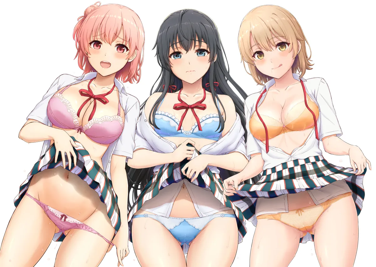 Yukinoshita Yukino, Yuigahama Yui by Inanaki Shiki