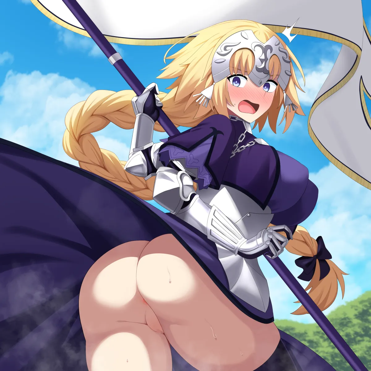 Jeanne D'arc (Fate), Jeanne D'arc (Ruler) (Fate) by Amibanottoki