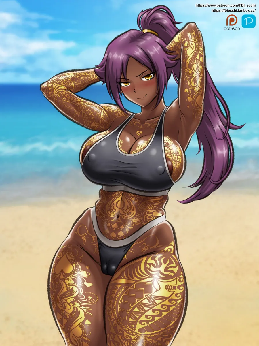 Shihouin Yoruichi by Fbi Ecchi