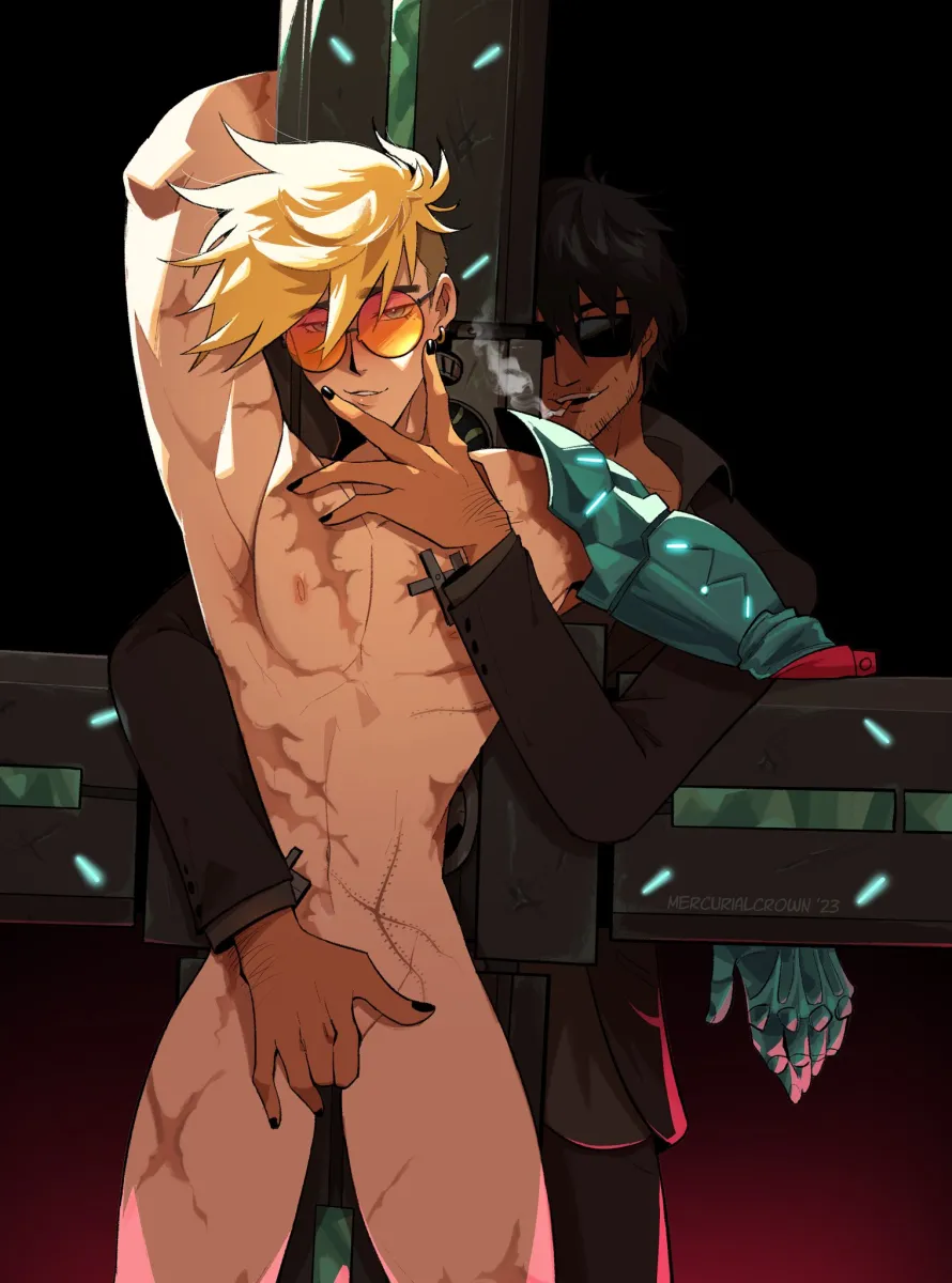 Vash The Stampede, Nicholas D. Wolfwood by Gesugao Enthusiast