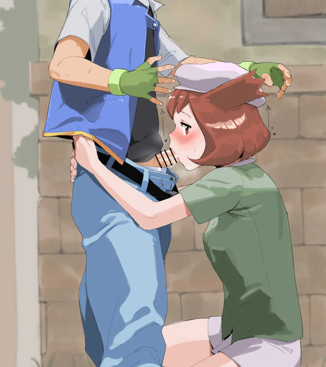 Ash Ketchum, Bianca (Pokemon Heroes) by Paniitaa