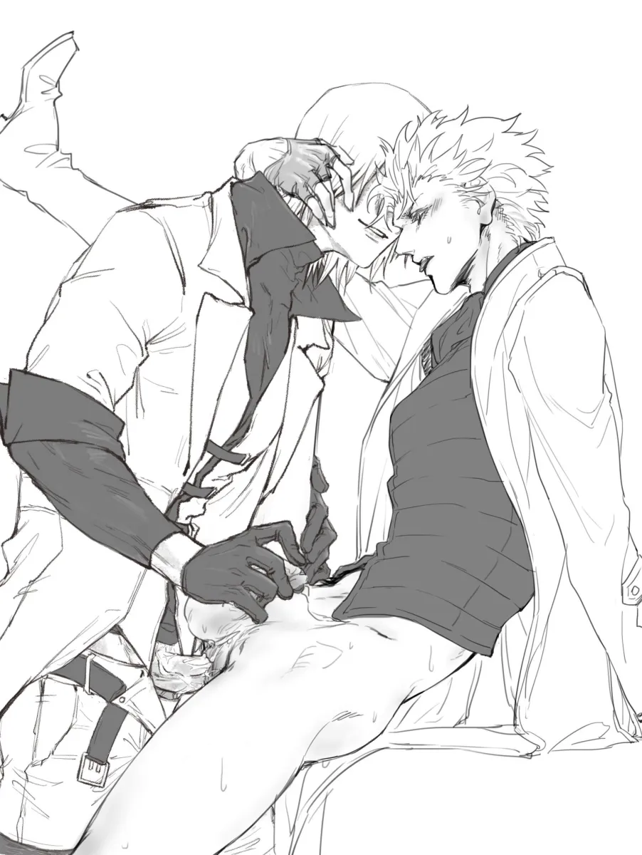 Dante (Devil May Cry), Vergil (Devil May Cry) by Hsmt Masker