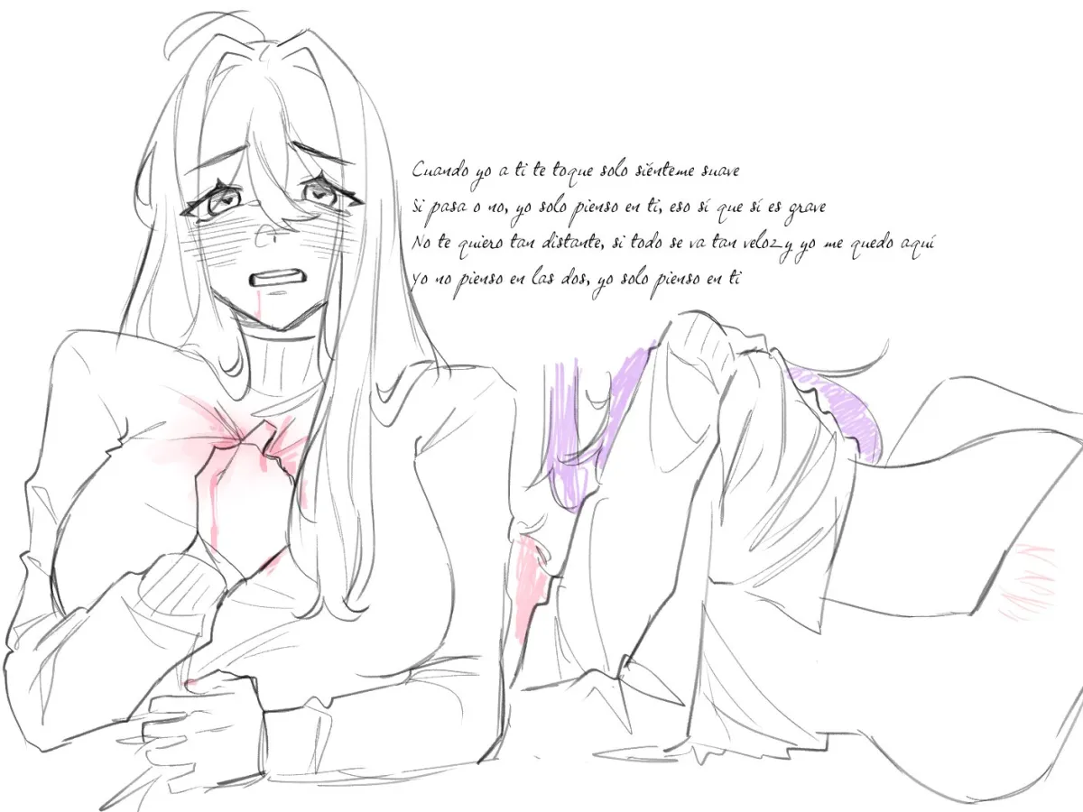 Natsuki (Doki Doki Literature Club), Yuri (Doki Doki Literature Club) by Pockiseisont