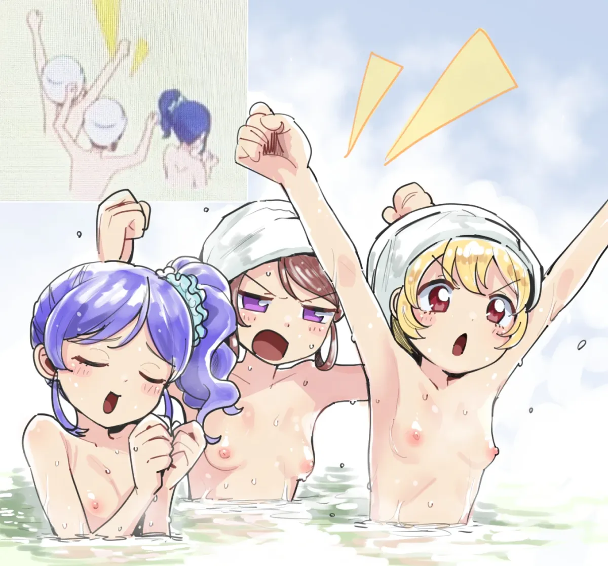 Hoshimiya Ichigo, Kiriya Aoi by Makura (Etokakaitari)
