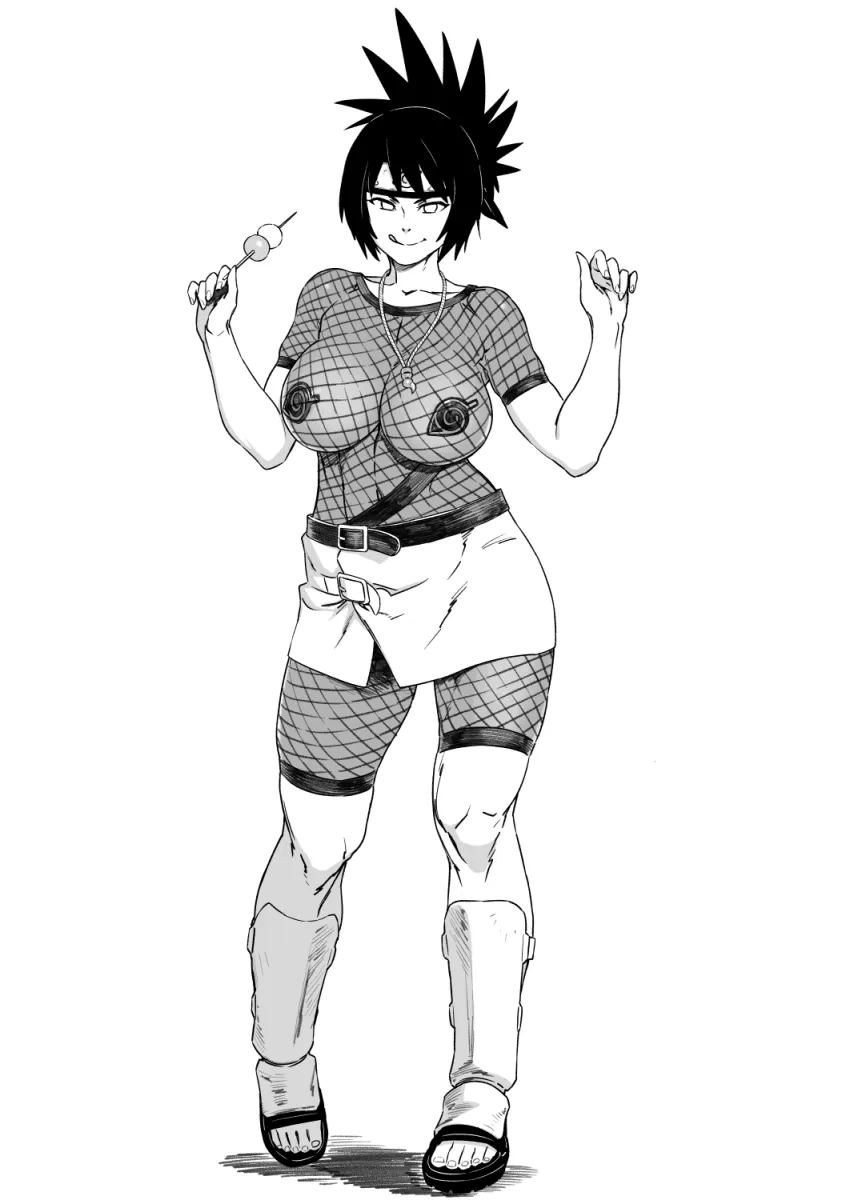 Mitarashi Anko by Bobobo