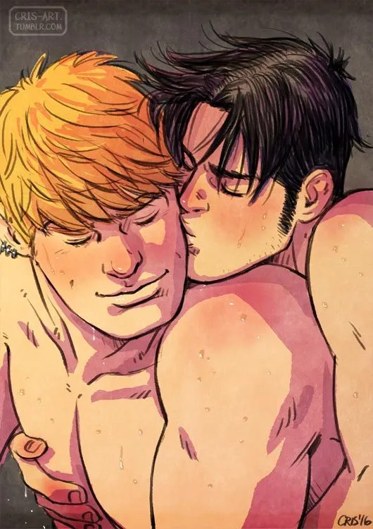 Hulkling, Wiccan by Cris Art
