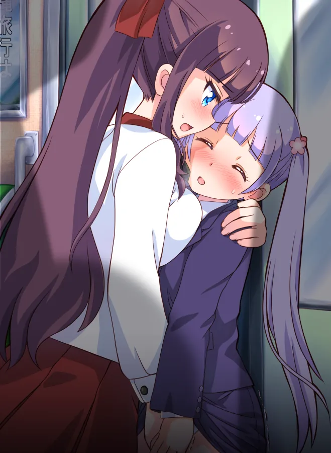 Suzukaze Aoba, Takimoto Hifumi by Galleon-Joe