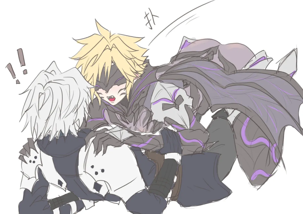 Cloud Strife, Sephiroth by Nineda9S