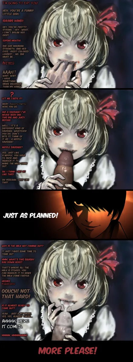 Rumia, Yagami Light by Ryu (Gaquarium)