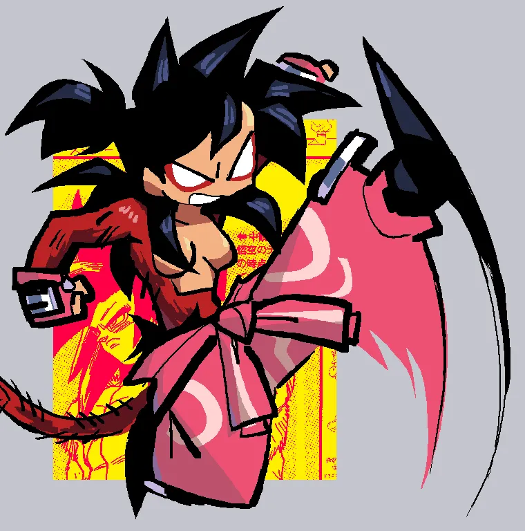 Son Goku, Edith (Teknodice) by Teknodice