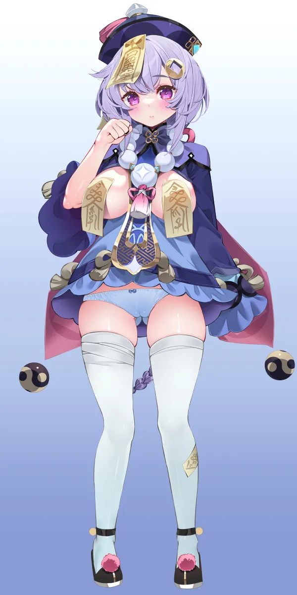 Qiqi (Genshin Impact) by Waterring