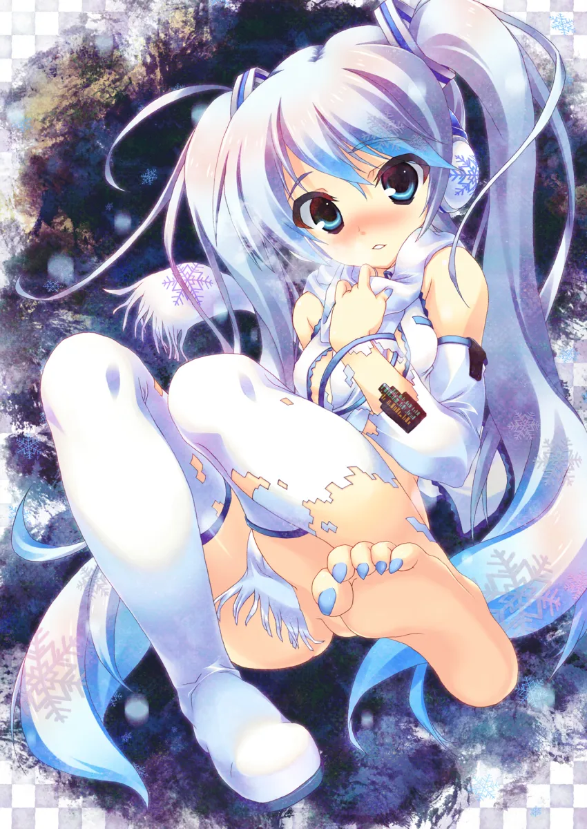 Hatsune Miku, Yuki Miku by Aoi Sora-Maru