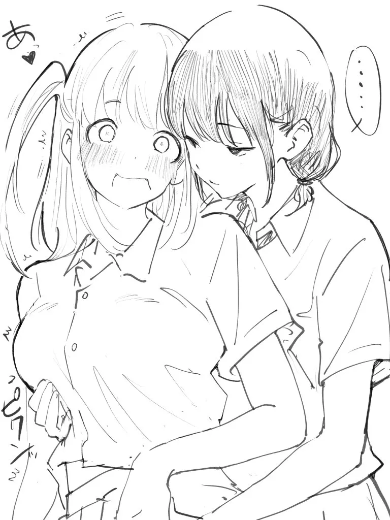 Tamura Yuri, Nemoto Hina by Kajino (Aosansai)