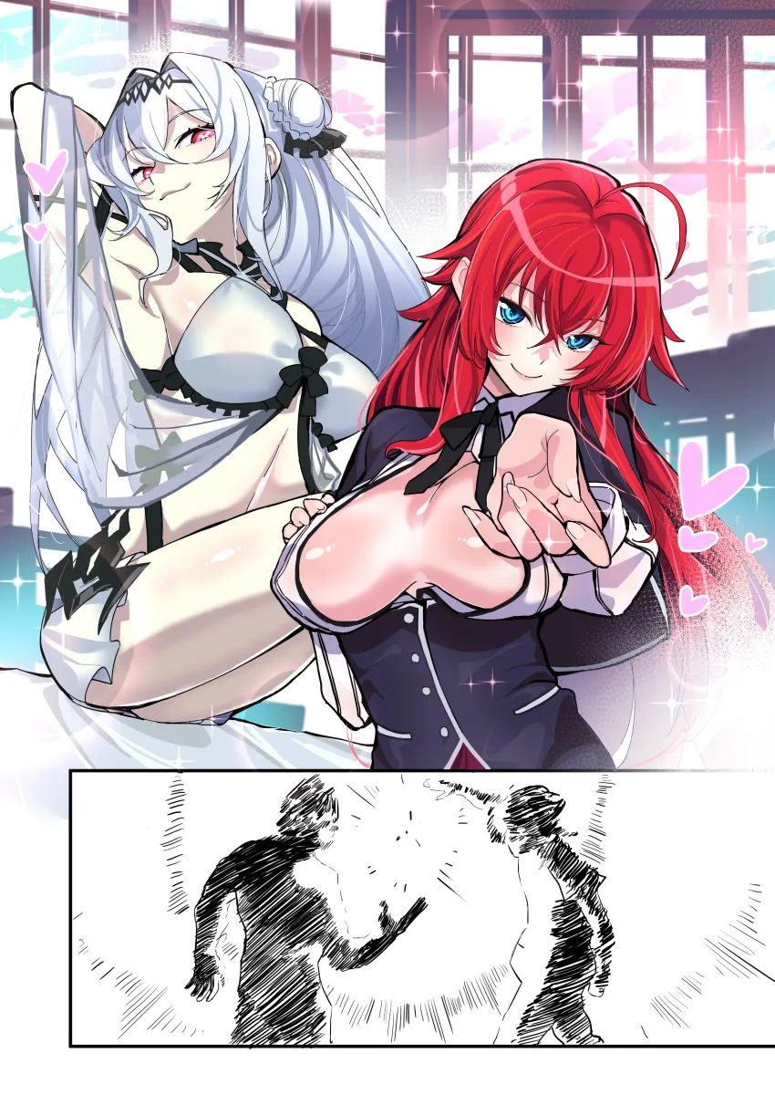Commander (Azur Lane), Rias Gremory by Krdsan